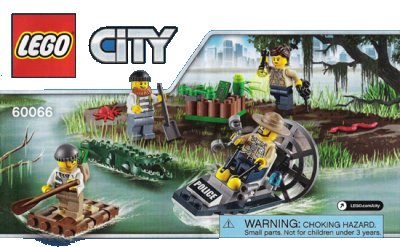 LEGO onderdeel Swamp Police Starter Set (60066-1)