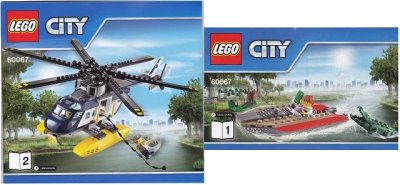 LEGO onderdeel Helicopter Pursuit (60067-1)