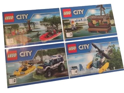 LEGO onderdeel Crooks' Hideout (60068-1)