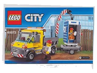 LEGO onderdeel Service Truck (60073-1)