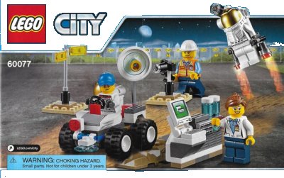 LEGO onderdeel Space Starter Set (60077-1)