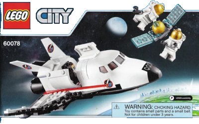 LEGO onderdeel Utility Shuttle (60078-1)