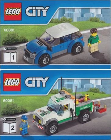 LEGO onderdeel Pickup Tow Truck (60081-1)