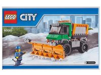 LEGO onderdeel Snowplow Truck 60083-1