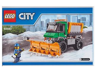 LEGO onderdeel Snowplow Truck (60083-1)