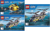 LEGO onderdeel Deep Sea Helicopter 60093-1