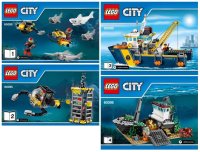 LEGO onderdeel Deep Sea Exploration Vessel 60095-1