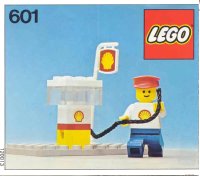 LEGO part Shell Gas Pump 601-1