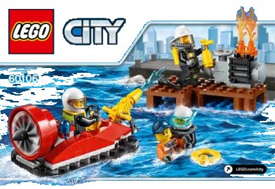 LEGO onderdeel Fire Starter Set (60106-1)