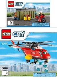 LEGO part Fire Response Unit 60108-1