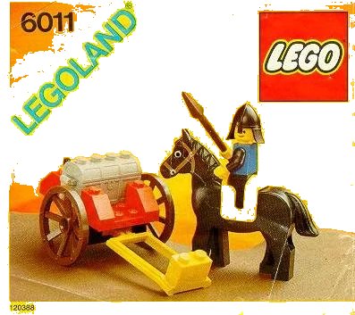 LEGO onderdeel Black Knight's Treasure (6011-1)