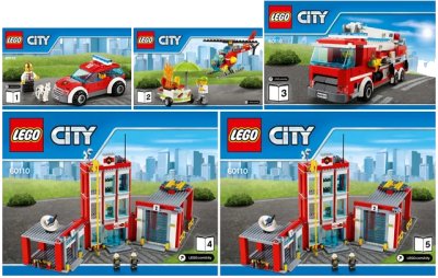 LEGO onderdeel Fire Station (60110-1)