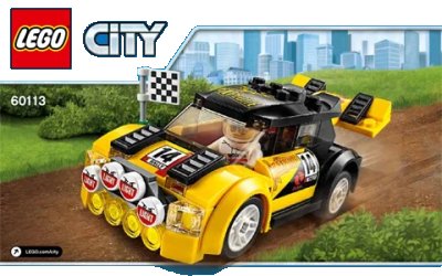 LEGO onderdeel Rally Car (60113-1)