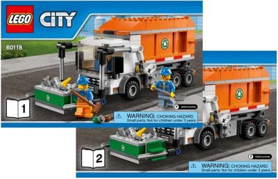 LEGO onderdeel Garbage Truck (60118-1)