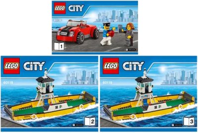 LEGO onderdeel Ferry (60119-1)