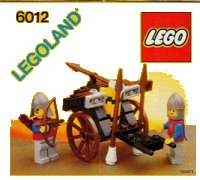 LEGO part Siege Cart 6012-1