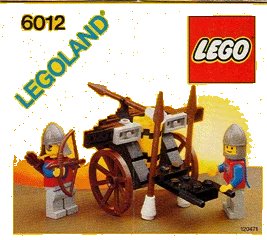 LEGO onderdeel Siege Cart (6012-1)