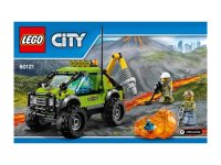 LEGO part Volcano Exploration Truck 60121-1