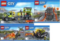 LEGO part Volcano Exploration Base 60124-1