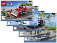 LEGO onderdeel Bulldozer Break-in 60140-1
