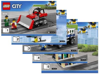 LEGO onderdeel Bulldozer Break-in (60140-1)