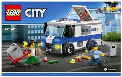 LEGO part Money Transporter (60142-1)