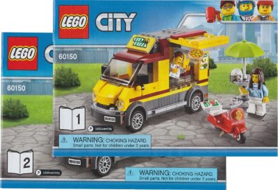 LEGO onderdeel Pizza Van (60150-1)