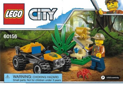 LEGO onderdeel Jungle Buggy (60156-1)