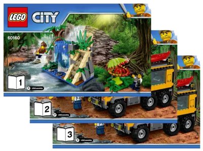 LEGO onderdeel Jungle Mobile Lab (60160-1)