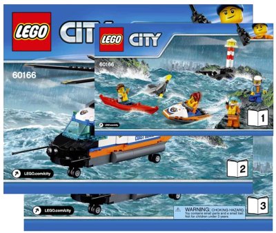 LEGO onderdeel Heavy-Duty Rescue Helicopter (60166-1)