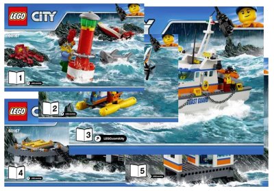 LEGO onderdeel Coast Guard Head Quarters (60167-1)