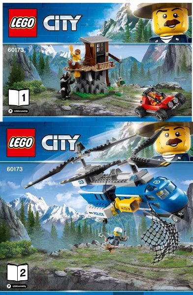 LEGO onderdeel Mountain Arrest (60173-1)