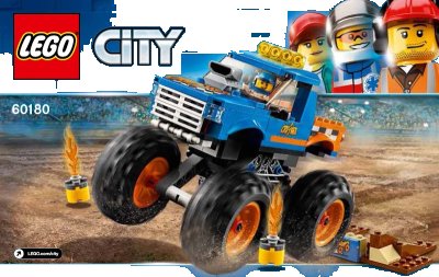 LEGO onderdeel Monster Truck (60180-1)