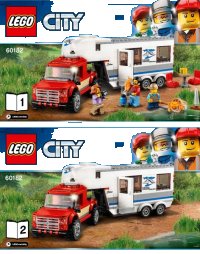 LEGO part Pickup & Caravan 60182-1