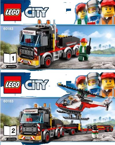 LEGO onderdeel Heavy Cargo Transport (60183-1)