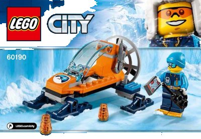 LEGO onderdeel Arctic Ice Glider (60190-1)