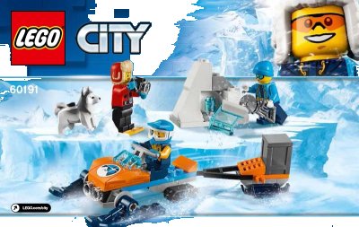 LEGO onderdeel Arctic Exploration Team (60191-1)