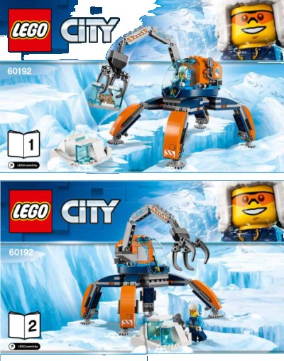 LEGO part Arctic Ice Crawler (60192-1)