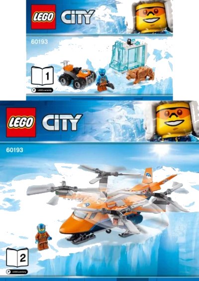 LEGO onderdeel Arctic Air Transport (60193-1)