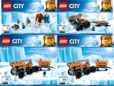 LEGO onderdeel Arctic Mobile Exploration Base (60195-1)
