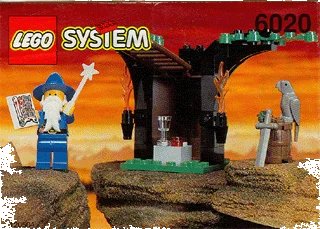 LEGO onderdeel Magic Shop (6020-1)