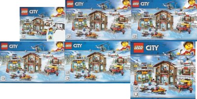 LEGO onderdeel Ski Resort (60203-1)