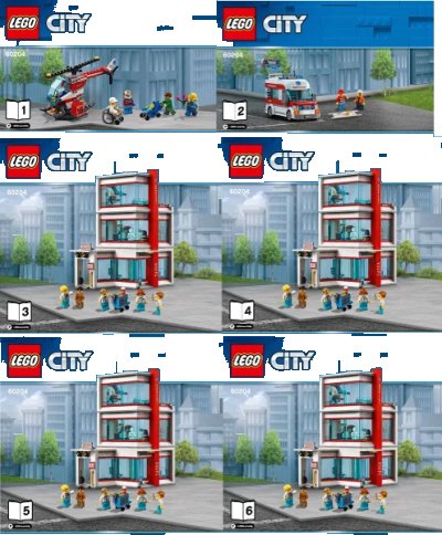LEGO onderdeel City Hospital (60204-1)