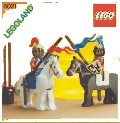 LEGO onderdeel Jousting Knights (6021-1)