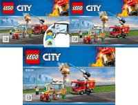 LEGO part Burger Bar Fire Rescue 60214-1