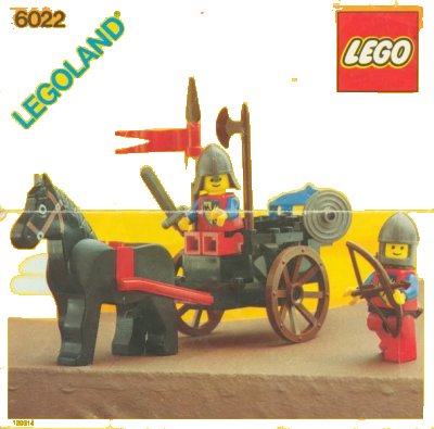 LEGO onderdeel Horse Cart (6022-1)