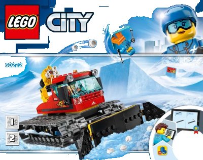 LEGO onderdeel Snow Groomer (60222-1)