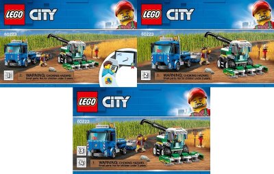 LEGO onderdeel Harvester Transport (60223-1)