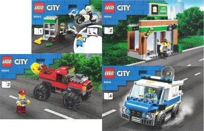 LEGO onderdeel Police Monster Truck Heist (60245-1)