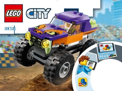 LEGO onderdeel Monster Truck (60251-1)